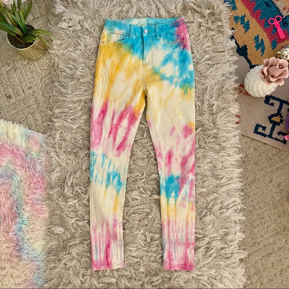 NEW Tie Dye Jeans - Picture 2 of 9
